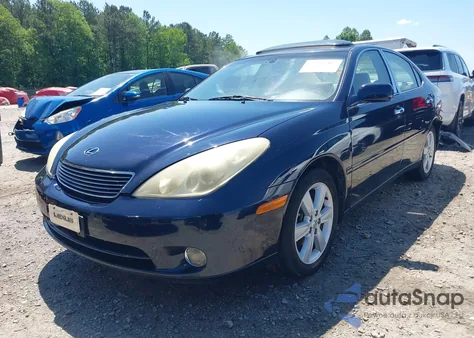 2005 Lexus Es 330 из США, поврежденный, VIN JTHBA30G555099203